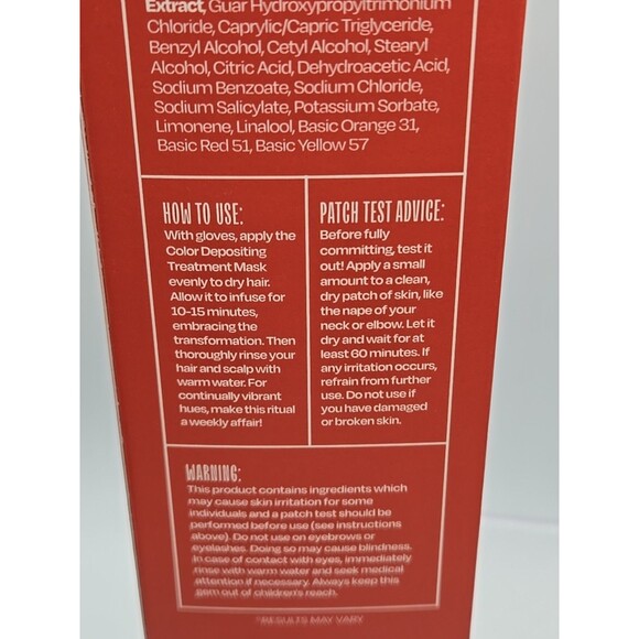 Overtone Color Depositing Treatment Mask - Golden Rose 4.5 Oz.  For Brown Hair - Picture 6 of 9